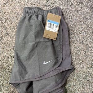 Nike womens Gray Athletic Shorts